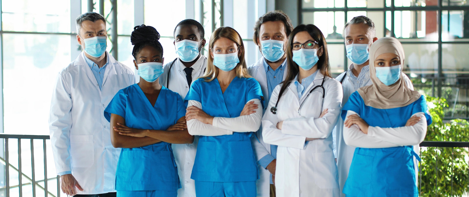 a group of healthcare workers